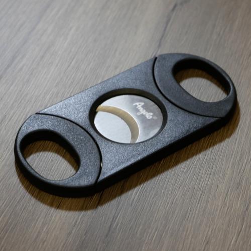 Angelo Black Plastic Cigar Cutter - 64 Ring Gauge