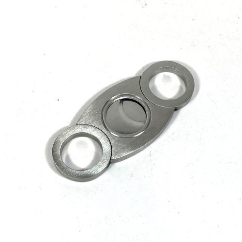 Stainless Steel With Back Stop Cigar Cutter