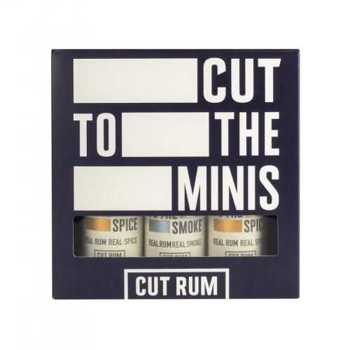 Cut Rum ? Cut To The Minis Trio 3x5cl Gift Pack