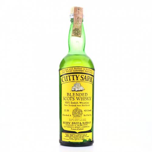 Cutty Sark 1960s Blended Scots Whisky - 75cl 43%