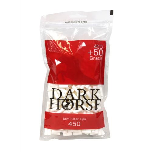 Dark Horse Slim 6mm Filter Tips (450) 1 Bag - End of Line
