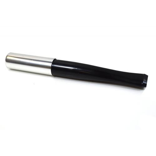 Denicotea Long Ejector Cigarette Holder - Black & Silver