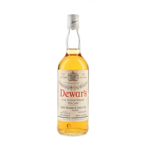 Dewar\'s White Label Bottled 1960/70s - 40% 75.7cl