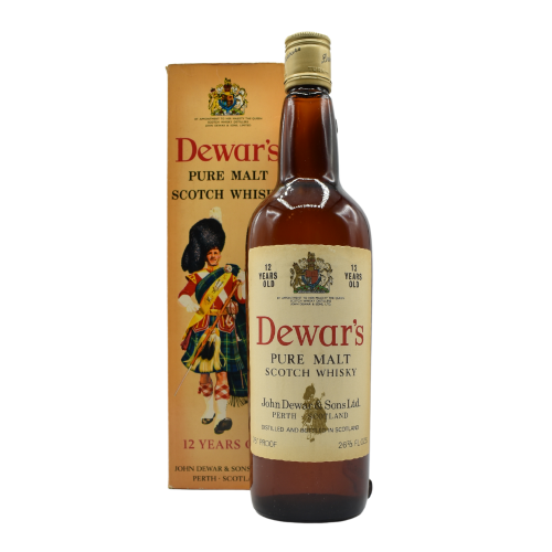 Dewars 12 Year Old 1980s Whisky - 43.5% 26 2/3 FL Oz