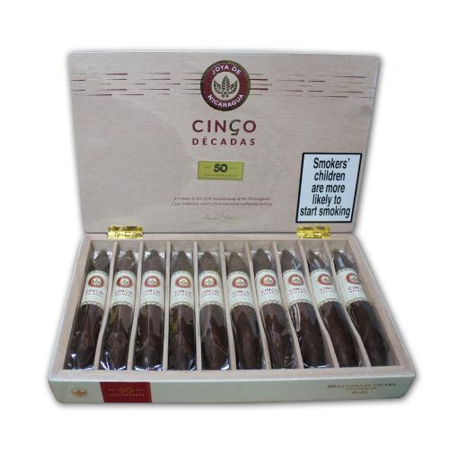 Joya de Nicaragua 50th Anniversary Cinco Decadas Diadema Cigar - Box of 10