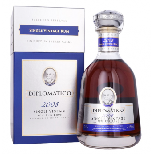 Diplomatico 2008 Single Cask Sherry Finish Rum - 43% 70cl