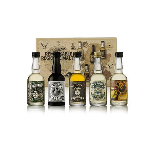 Douglas Laing Remarkable Regional Malts Gift Pack - 5x5cl