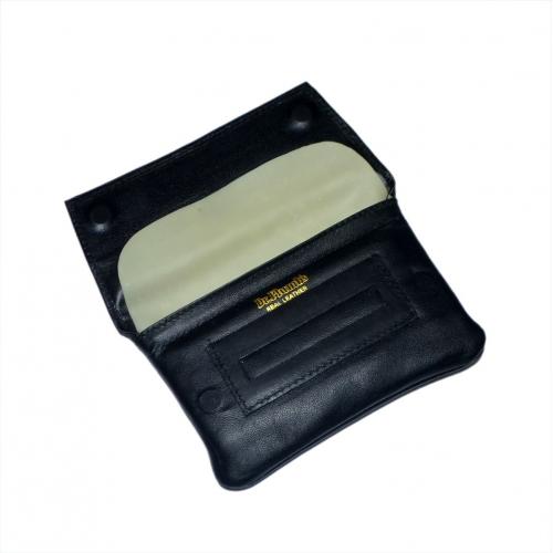 Dr Plumb Wallet & Cigarette Paper Holder Leather Tobacco Pouch