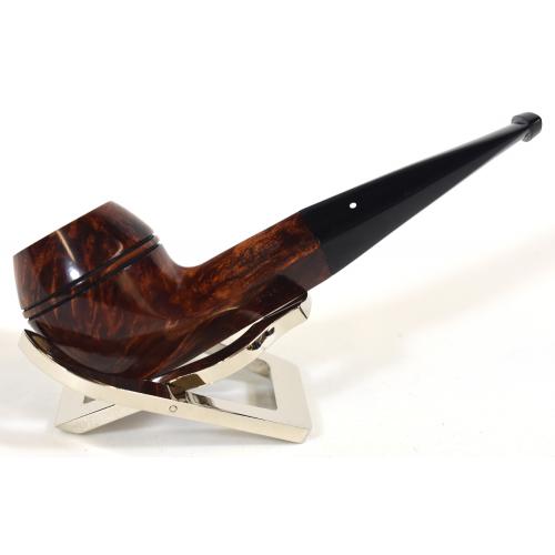 Alfred Dunhill - The White Spot Amber Root 3104 Group 3 Straight Bulldog Pipe (DUN140)