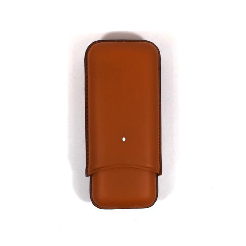 Dunhill Sidecar Cigar Case Robusto - Terracotta - Fits 2 Cigars