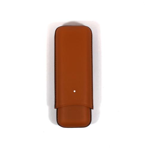 Dunhill Sidecar Cigar Case Corona Extra - Terracotta - Fits 2 Cigars