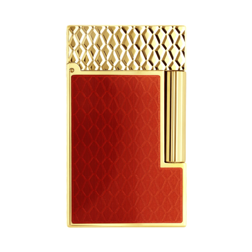 ST Dupont Lighter - Ligne 2 - Dragon - Burgundy