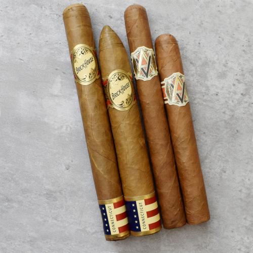 Exclusive Connecticut Wrapper Sampler - 4 Cigars