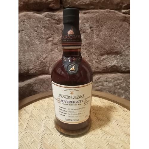 Foursquare Sovereignty Rum - 62% 70cl