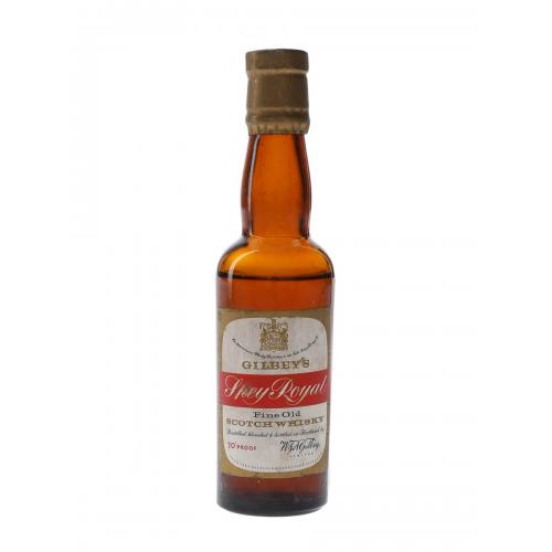 Gilbeys Spey Royal Bottled 1950s W A Gilbey Miniature - 5cl 40%