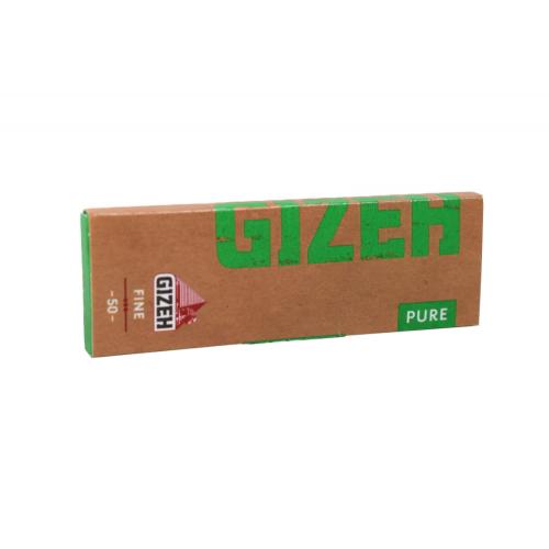 Gizeh Pure Fine Green Rolling Papers 1 Pack