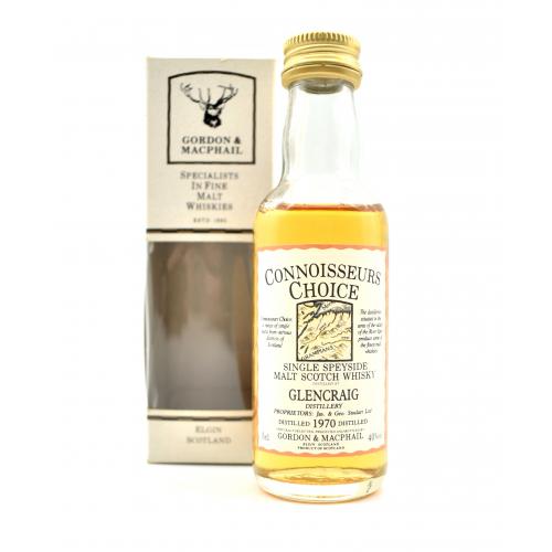 Glen Craig 1970 Connoisseurs Choice Miniature - 40% 5cl