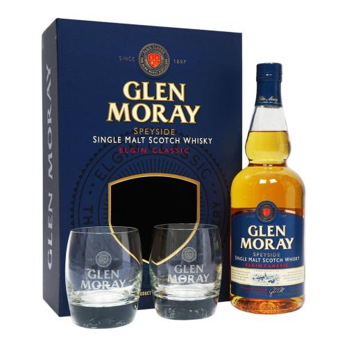 Glen Moray Classic Bottle & Glass Gift Set