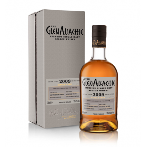 Glenallachie 2009 Cask #3712 Sauternes Barrique - 59.4% 70cl