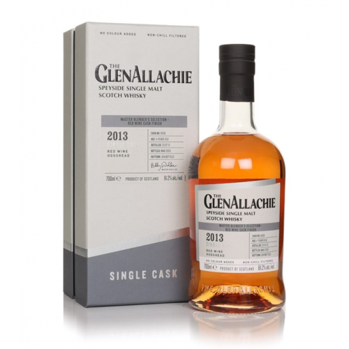 Glenallachie 2013 11 Year Old Red Wine Hogshead Single Cask #9339 - 61.2% 70cl