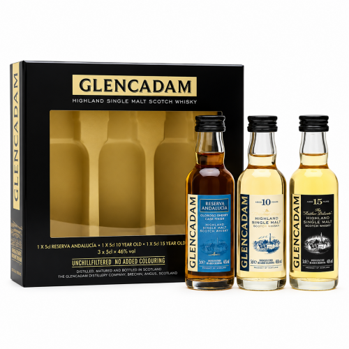 Glencadam 3x5cl Triple Pack Gift Selection