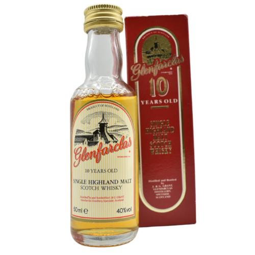 Glenfarclas 10 Year Old Boxed Whisky Miniature - 40% 5cl