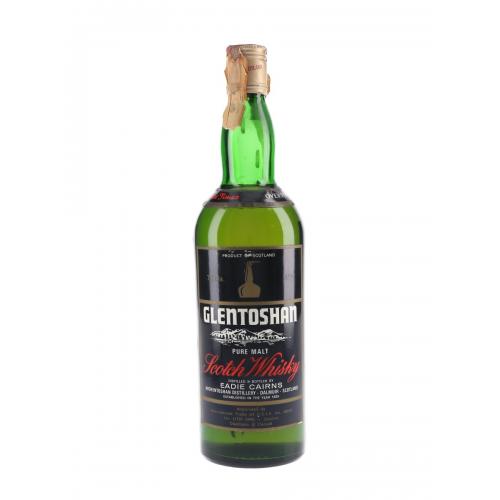 Glentoshan 1970s Pure Malt Eadie Cairns Whisky - 75cl 40%