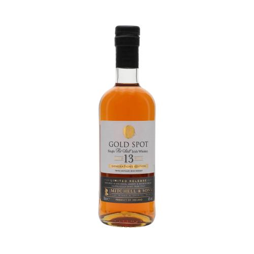 Gold Spot 13 Year Old Generations Edition Single Pot Still Irish Whiskey - 46% 70cl