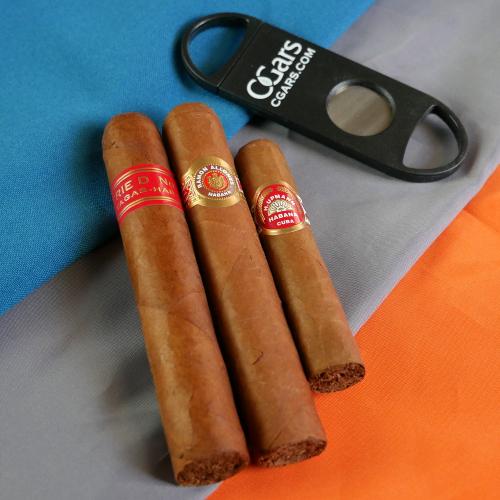 Lewis\'s Cuban Cigar Sampler - 3 Cigars & Cutter
