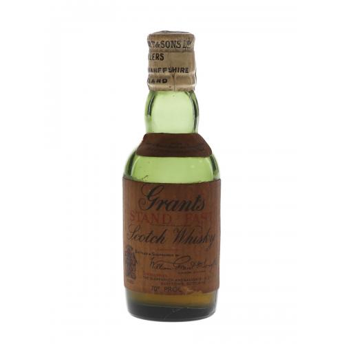 Grants Stand Fast Bottled 1940/50s Miniature - 40% 5cl