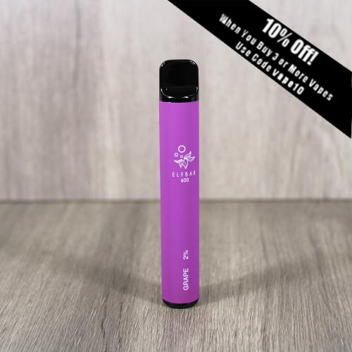 Elf Bar 600 Disposable Vape Bar - Grape