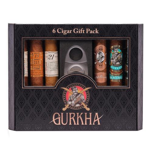 Gurkha Toro Gift Pack Sampler - 6 Cigars & Cutter