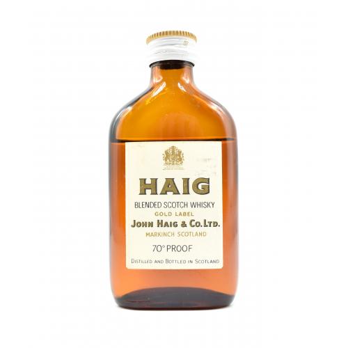 Haig Gold Label Miniature - 70 Proof