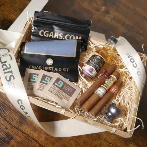 The Ultimate Cigar Hamper - Gift Sampler - 3 Cigars and Accessories