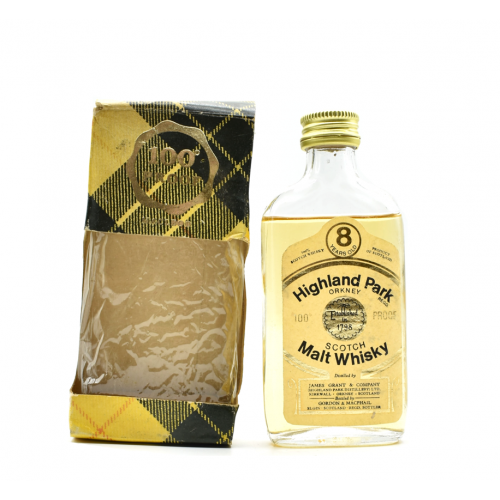 Highland Park 8 Year Old 100 Proof Whisky Miniature - 57% 5cl