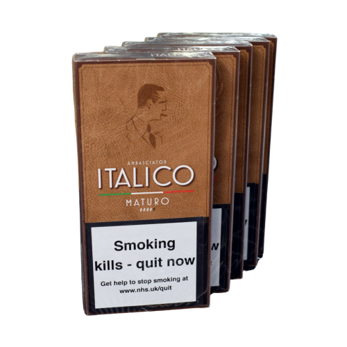 Italico Ambasciator Maturo Cigars - 5 Packs of 5 (25) Bundle Deal