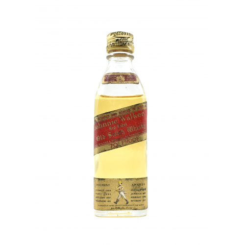 Johnnie Walker Red Label Blended Miniature - 5cl 70 Proof