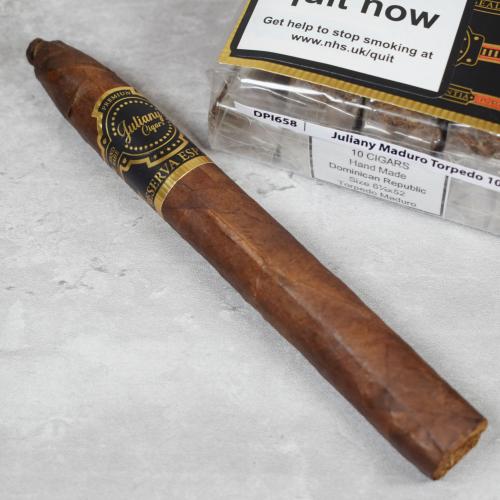 Juliany Maduro Torpedo Cigar - 1 Single