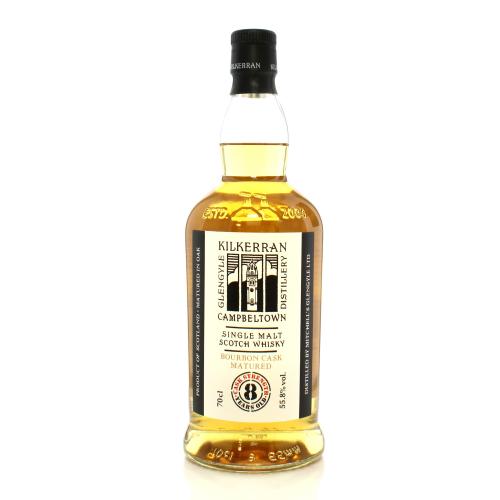 Kilkerran 8 Year Old Bourbon Cask Strength 2023 Release - 55.8% 70cl