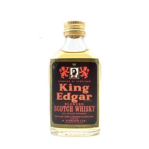 King Edgar Blended Scotch Whisky Miniature - 43% 5cl