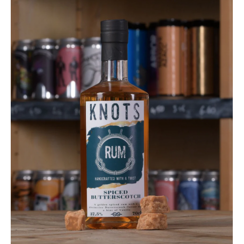 Knots Butterscotch Biscoff Rum - 37.5% 70cl