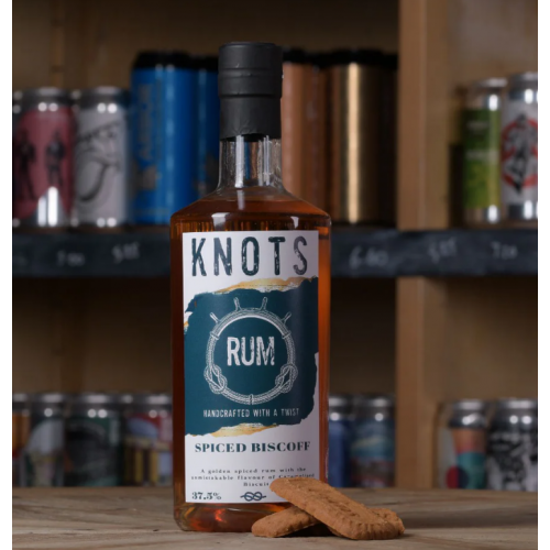 Knots Spiced Biscoff Rum - 37.5% 70cl