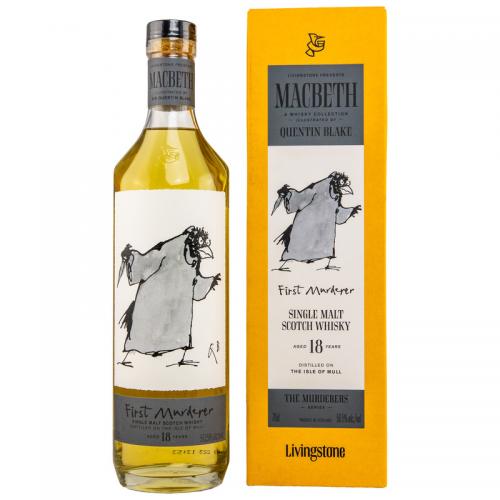 Ledaig 18 Year Old First Murderer Murderers Series Macbeth Act One Whisky - 50.5% 70cl