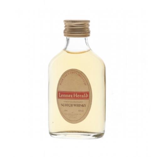 Lennox Herald Finest Old Blended Scotch Whisky Miniature - 40% 5cl