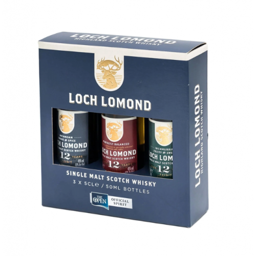Loch Lomond Miniature Tasting Pack - 3x5cl