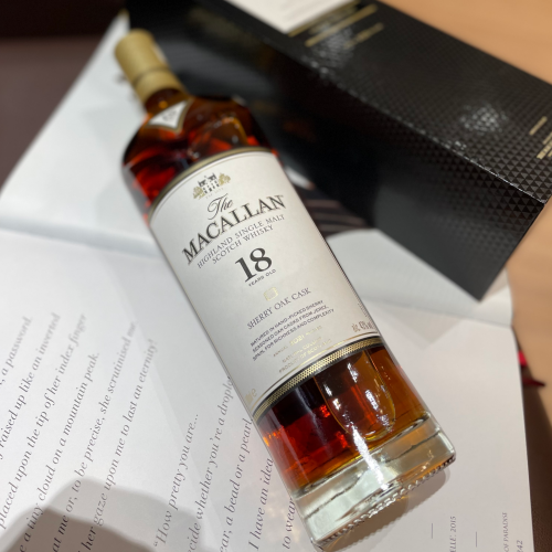 Macallan 18 Year Old 2021 Sherry Oak - 70cl 43%