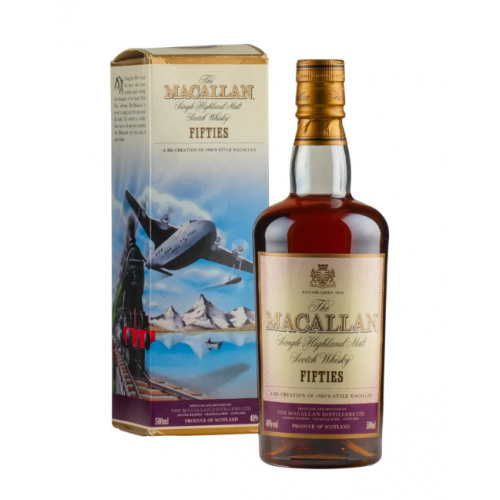 Macallan Travel Decades Series Fifties 15 Year Old - 40% 50cl