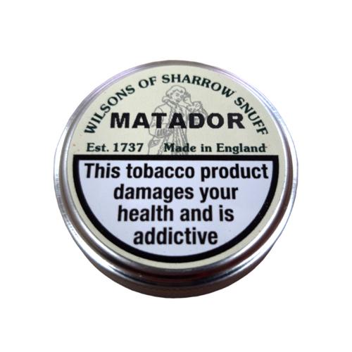 Wilsons of Sharrow Snuff - Matador Snuff - Small Tap Tin - 5g