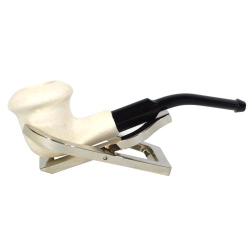 Meerschaum Mini Calabash Bent Fishtail Pipe (MEER79)