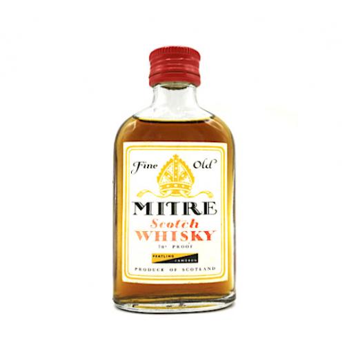 Mitre Fine Old Scotch Whisky Miniature - 70 Proof